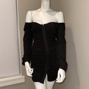 Off Shoulder Little Black Dress
